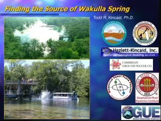 Finding the Source of Wakulla Spring