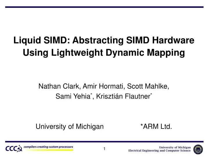 liquid simd abstracting simd hardware using lightweight dynamic mapping