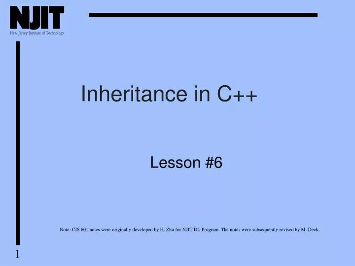 inheritance in c