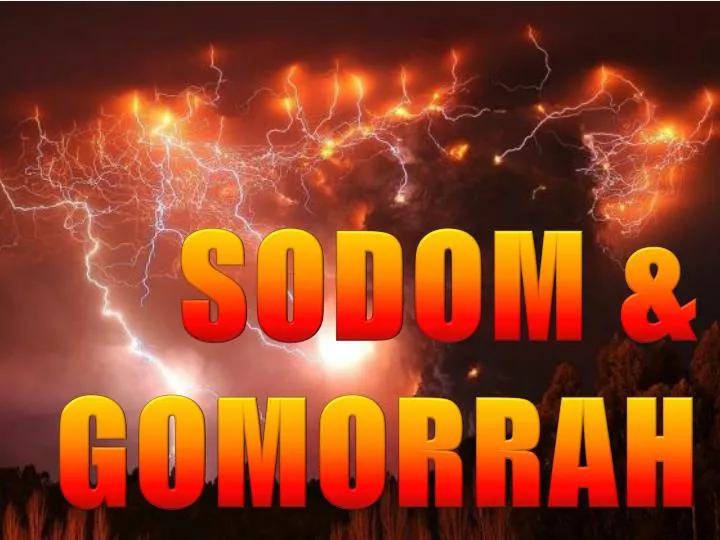 sodom gomorrah