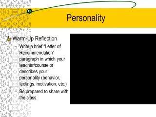 Personality