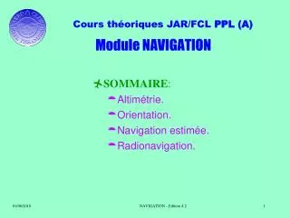 module navigation