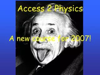 Access 2 Physics