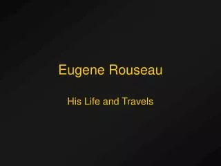 Eugene Rouseau