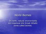 World Biomes - slide 1
