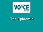 The Epidemic - slide 1