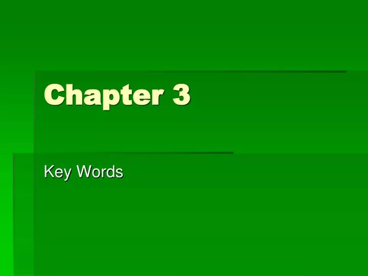 chapter 3