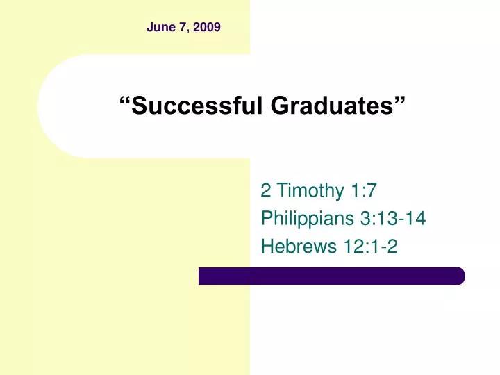 successful graduates