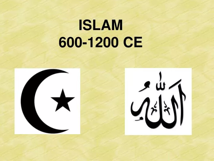 islam 600 1200 ce
