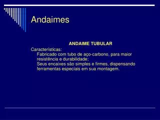 andaimes