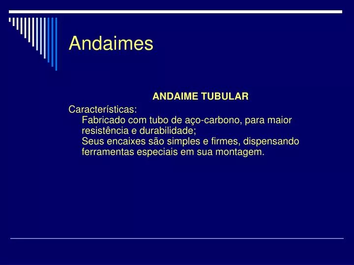 andaimes