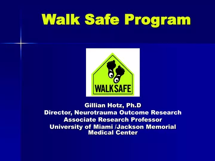 walk safe program
