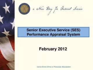 Senior Executive Service (SES) Performance Appraisal System