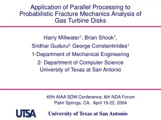 Application of Parallel Processing to Probabilistic Fracture Mechanics Analysis of Gas Turbine Disks