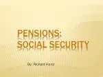 Pensions: Social security