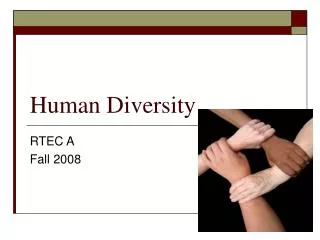 Human Diversity