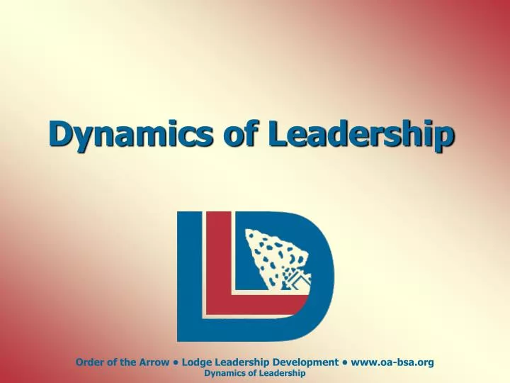 dynamics of leadership