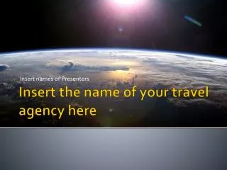 Insert the name of your travel agency here