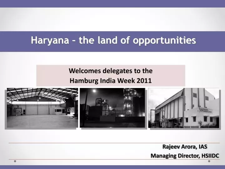 haryana the land of opportunities