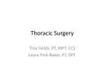Thoracic Surgery - slide 1