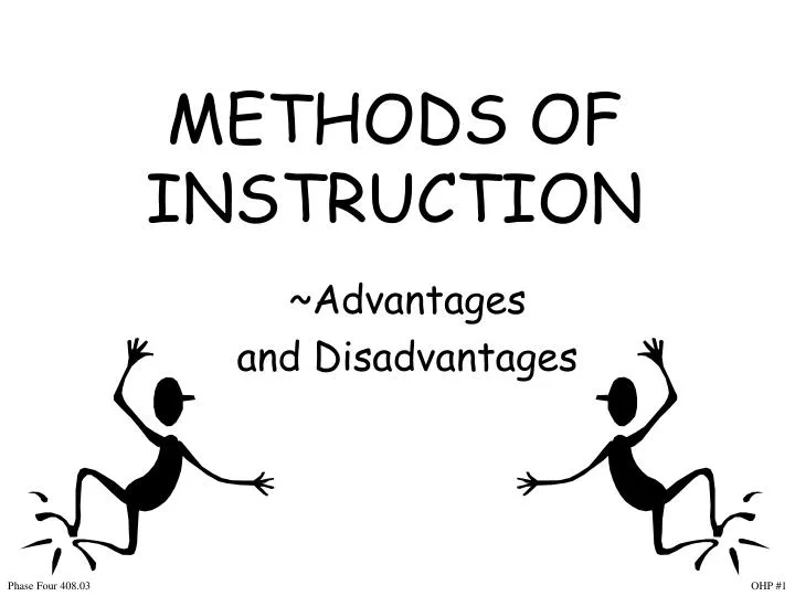 methods of instruction