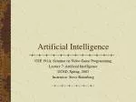 Artificial Intelligence - slide 1
