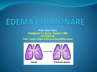 edema polmonare