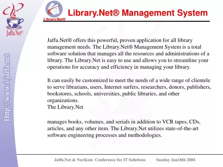 library net management system