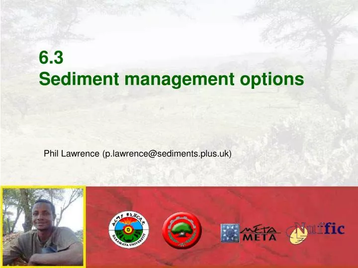6 3 sediment management options