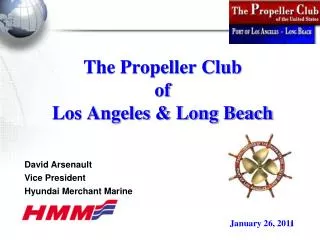 The Propeller Club of Los Angeles &amp; Long Beach