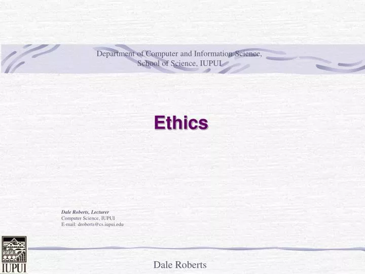 PPT - Ethics PowerPoint Presentation, Free Download - ID:1110523