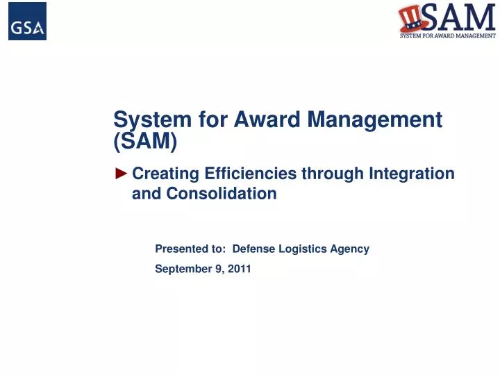 system for award management sam