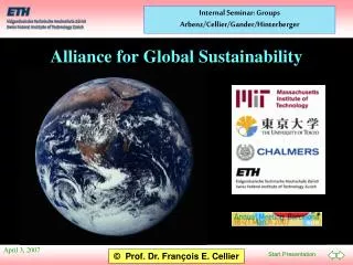 Alliance for Global Sustainability