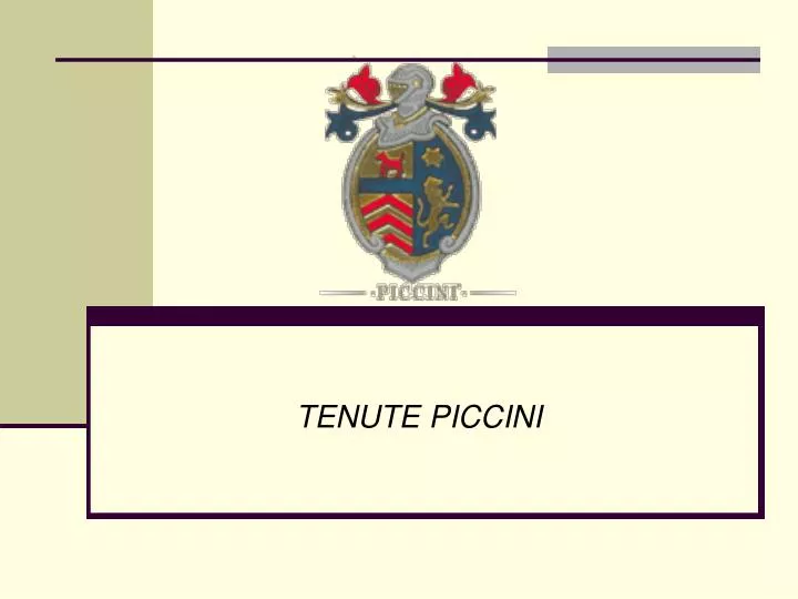 tenute piccini