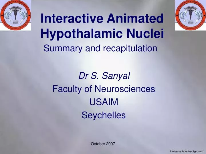 interactive animated hypothalamic nuclei