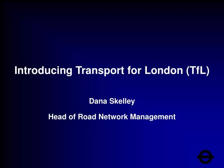 introducing transport for london tfl