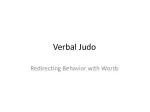 Verbal Judo - slide 1