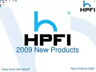 2009 New Products