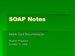 SOAP Notes - slide 1