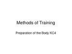 Methods of Training - slide 1