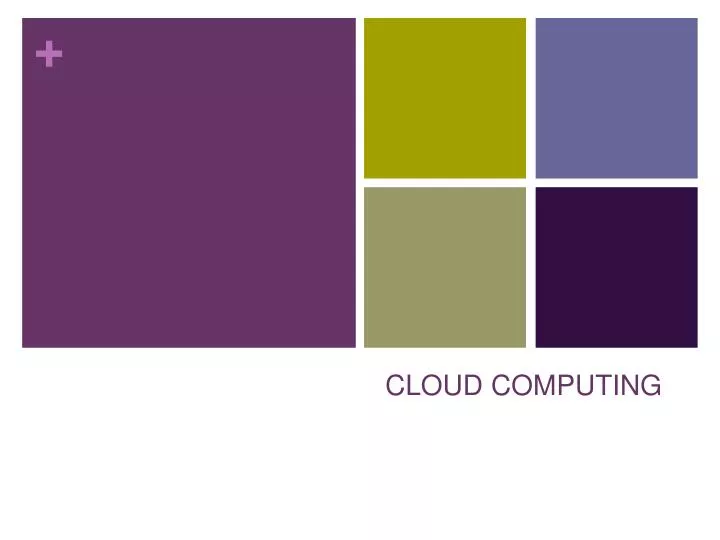 cloud computing