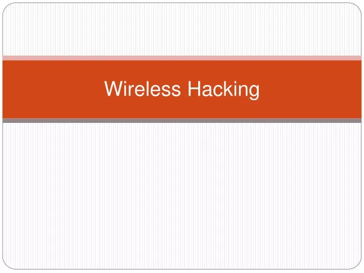 wireless hacking