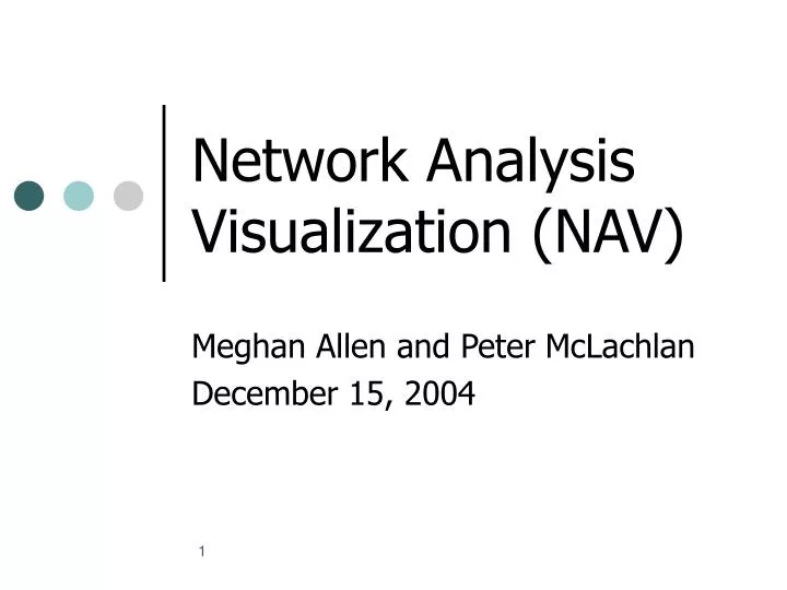 network analysis visualization nav