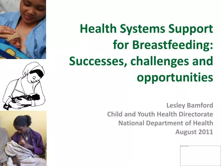health systems support for breastfeeding successes challenges and opportunities