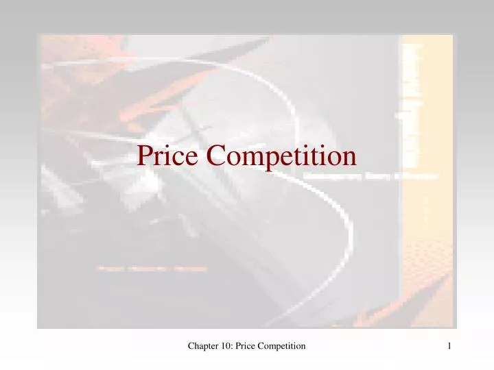 price competition