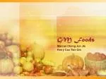 GM Foods - slide 1