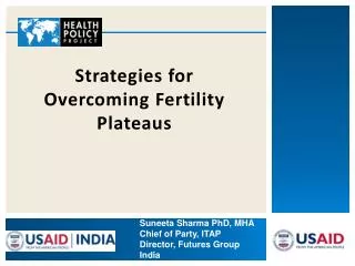 Strategies for Overcoming Fertility Plateaus