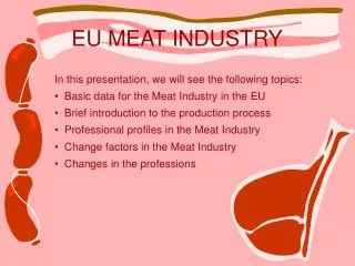 EU MEAT INDUSTRY