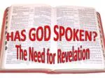 HAS GOD SPOKEN? - slide 1