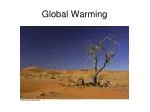 Global Warming - slide 1